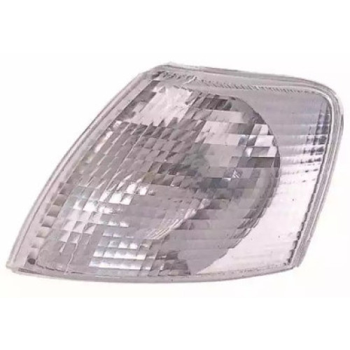 Покажчик повороту VW Passat B5 1997-2000 лівий білий без патрона DEPO 3B0953041C