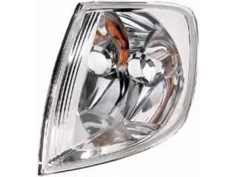 Покажчик повороту VW Polo 99-01 лівий прозорий DEPO 6N0953041N