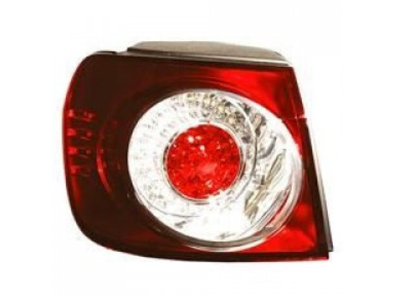 Ліхтар задній VW Golf Plus 09-13 лівий зовнішній DEPO 5M0945095P