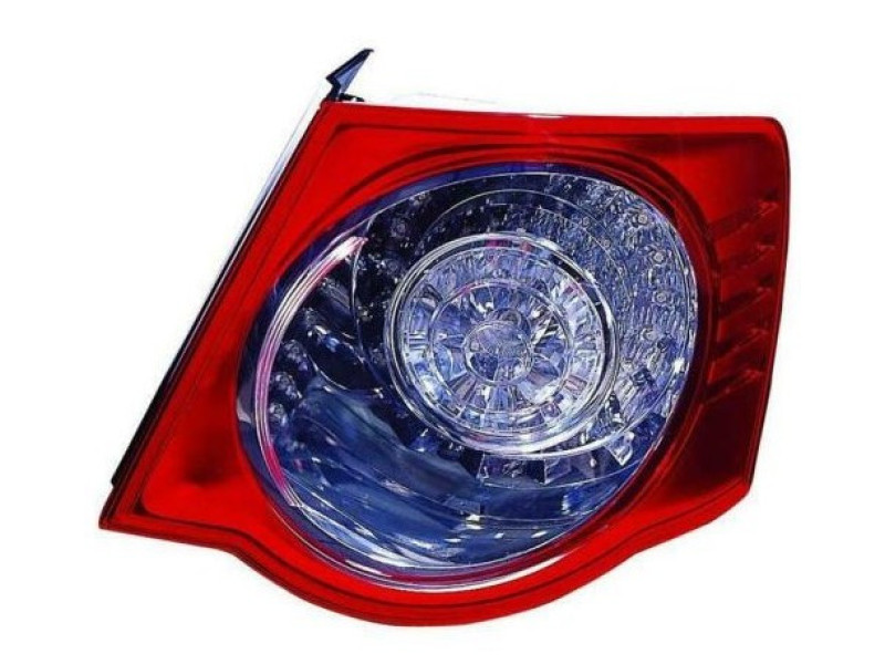 Ліхтар задній VW Jetta 06-10 LED правий зовнішній DEPO 1K5945096G