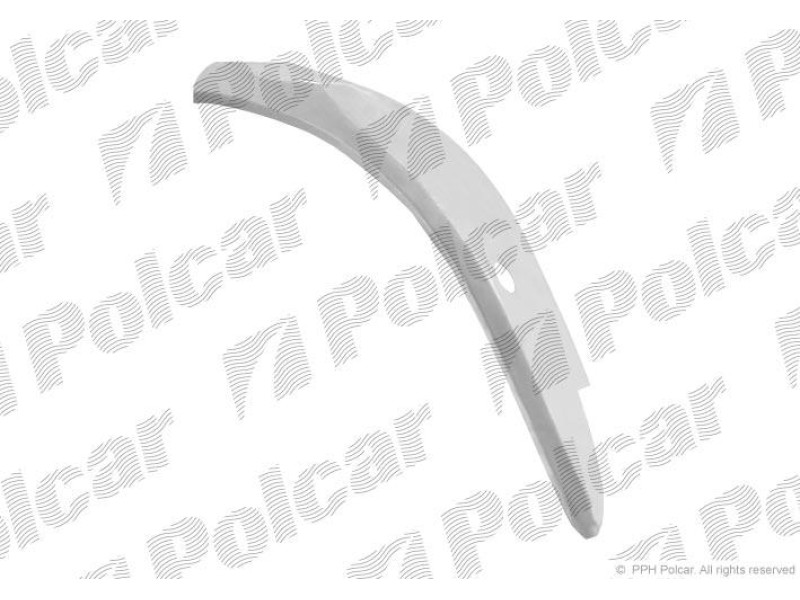 Ремчастина переднього крила правого VW TRANSPORTER (T4)/CARAVELLE/MULTIVAN, 07.90-03.03 (PL)