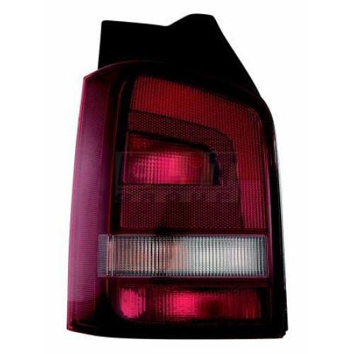 Ліхтар задній VW Transporter T5 2009-2015 лівий темно-червоний 1дв. DEPO 7E5945095D