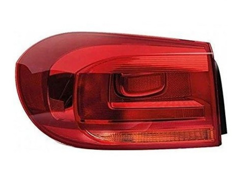 Ліхтар задній VW Tiguan 11-17 лівий зовнішній DEPO 5N0945095Q