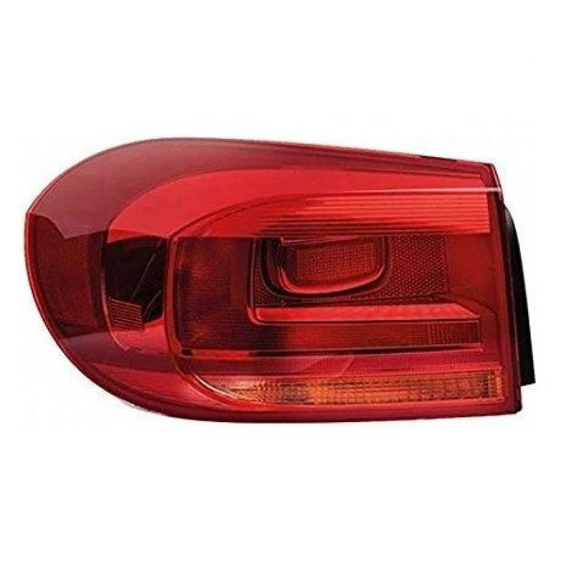 Ліхтар задній VW Tiguan 11-17 лівий зовнішній DEPO 5N0945095Q