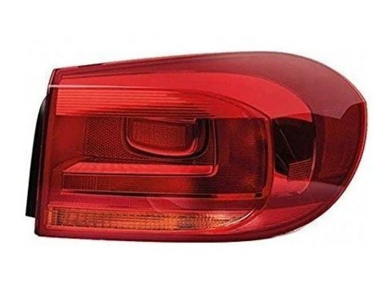 Ліхтар задній VW Tiguan 11-17 лівий зовнішній DEPO 5N0945096Q