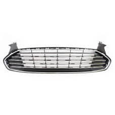Решітка бампера Ford Mondeo 5 14-19, Fusion USA 12-17 центральна (Polcar) 1868543