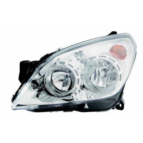 Фара Opel Astra H 2003-2014 ліва хром.рамка DEPO 1216659