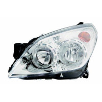 Фара Opel Astra H 03-14 права хром.рамка DEPO 1216660
