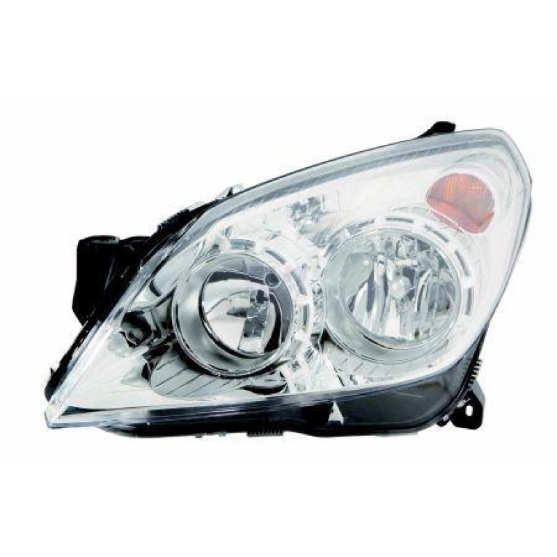 Фара Opel Astra H 03-14 права хром.рамка DEPO 1216660