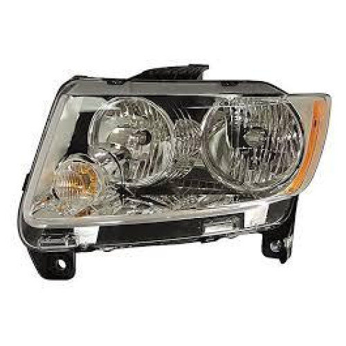 Фара передня ліва Jeep Compass 11-16 (Polcar) світла, галоген 68088869