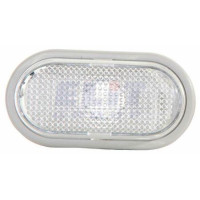 Повторювач повороту Opel Vivaro 02-14 білий з кантом DEPO 8200194580