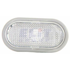 Повторювач повороту Opel Vivaro 02-14 білий з кантом DEPO 8200194580