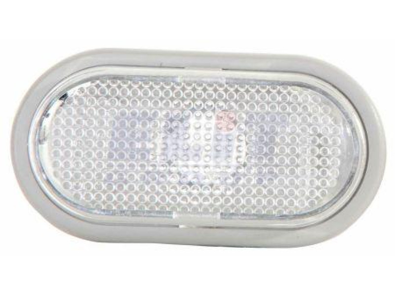 Повторювач повороту Opel Vivaro 02-14 білий з кантом DEPO 8200194580