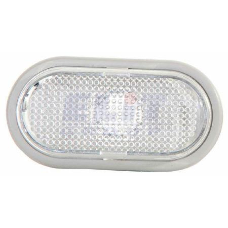 Повторювач повороту Opel Vivaro 02-14 білий з кантом DEPO 8200194580