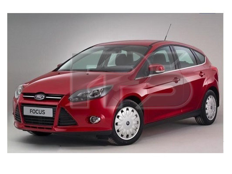 Скло дверне переднє праве Ford Focus 3 11-18 (XYG)