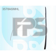 Молдинг лобового скла зовнішній правий Ford Focus 11-18 (Pilkington)