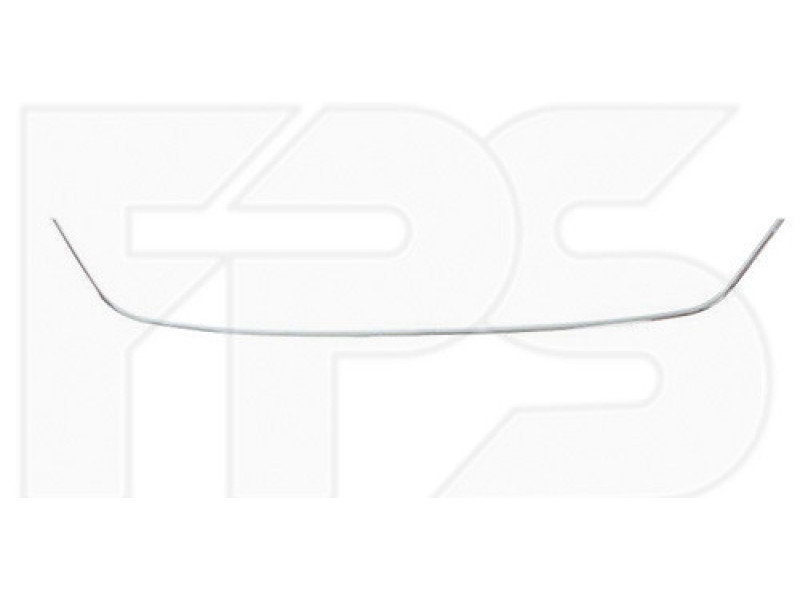 Молдинг решітки в бампері хром Renault Megane 14-16 (FPS)