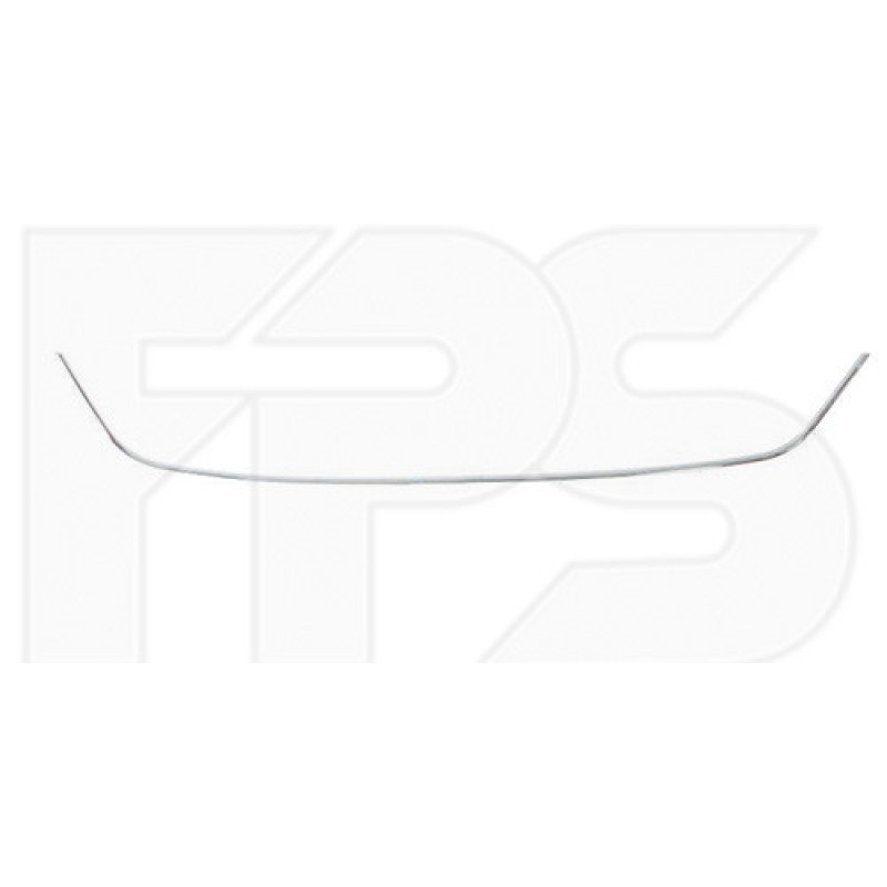 Молдинг решітки в бампері хром Renault Megane 14-16 (FPS)