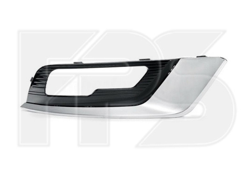 Решітка бампера права Ford Mondeo 2017- (під LED) (FPS)