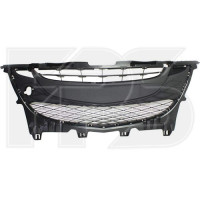 Решітка бампера середня зовнішня Mazda 5 10-18 (чорна) (FPS)