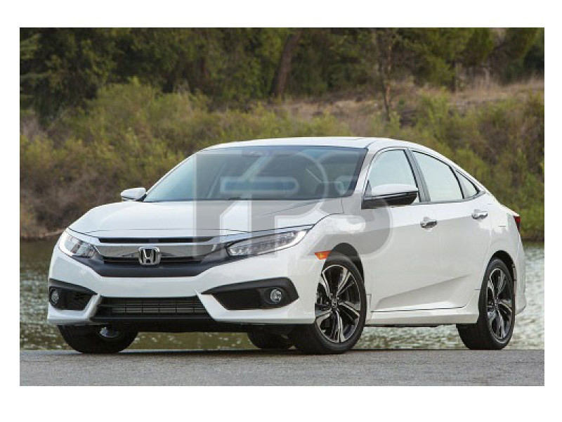 Лобове скло Honda Civic FC 16 - седан (Vitro) з кріп. під камеру