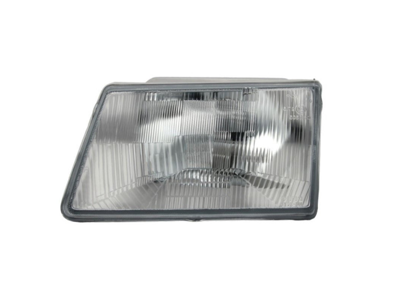 Фара Peugeot 209 85-89 права мех.рег. DEPO 620592