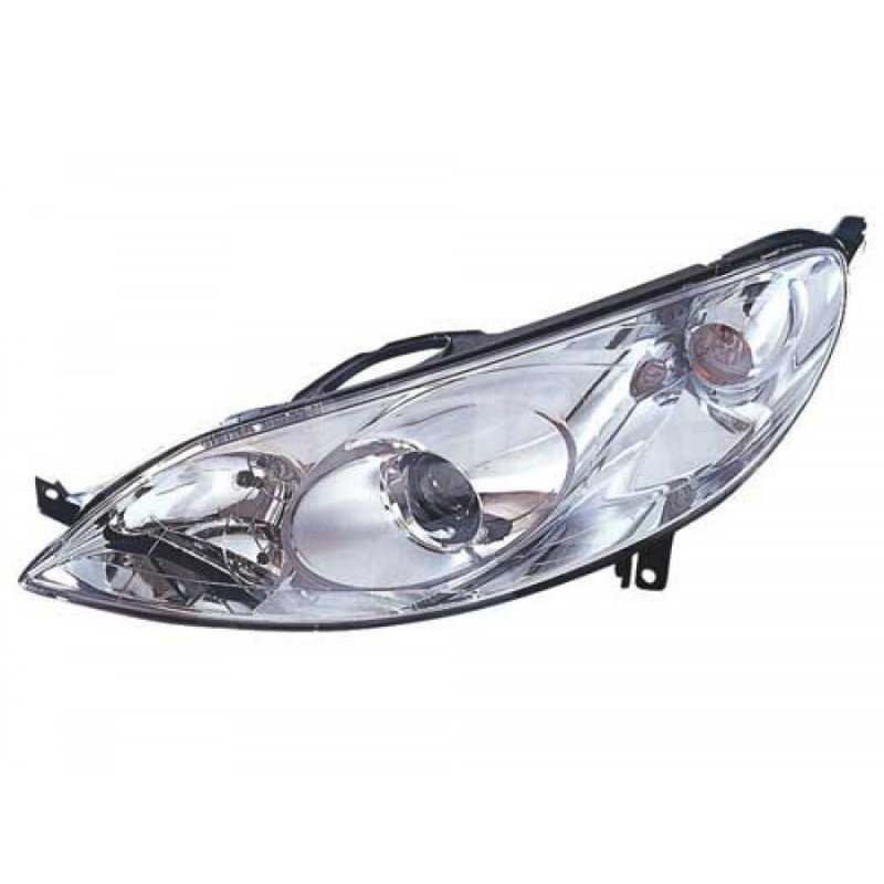 Фара Peugeot 407 04-10 ліва ел.рег. DEPO 620832
