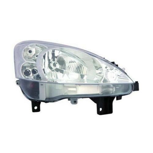 Фара Peugeot Partner 2008-2012 права ел.рег. DEPO 43775