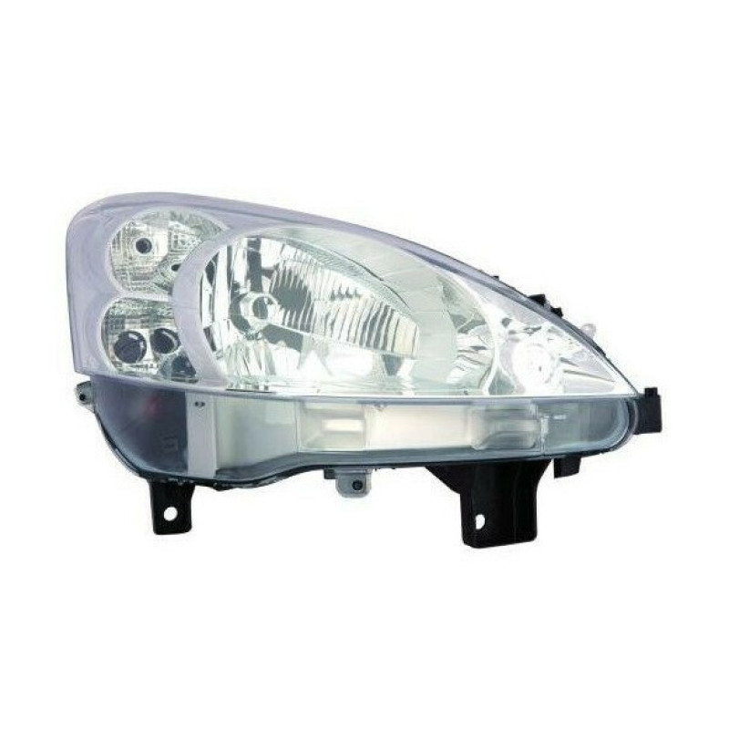 Фара Peugeot Partner 08-12 права ел.рег. DEPO 43775