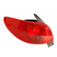 Ліхтар задній Peugeot 206 03-09 лівий DEPO 6350S0