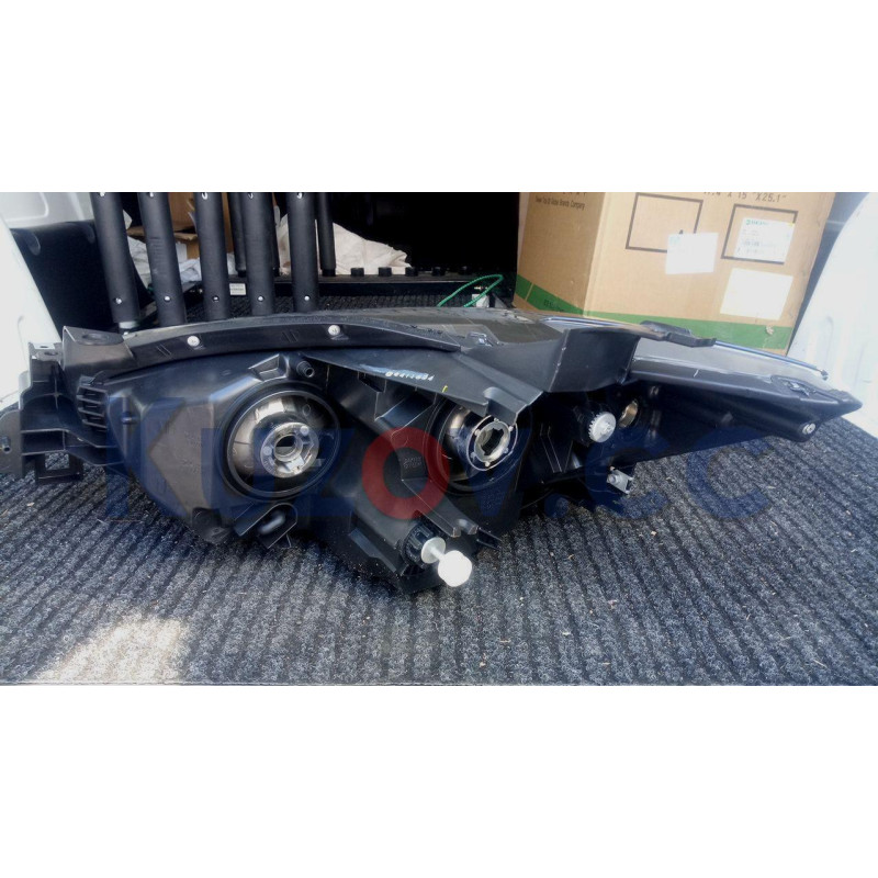 Фара передня ліва Mazda CX-5 12-16 USA (TYC) галоген, жовта вставка KJ01-51-041C
