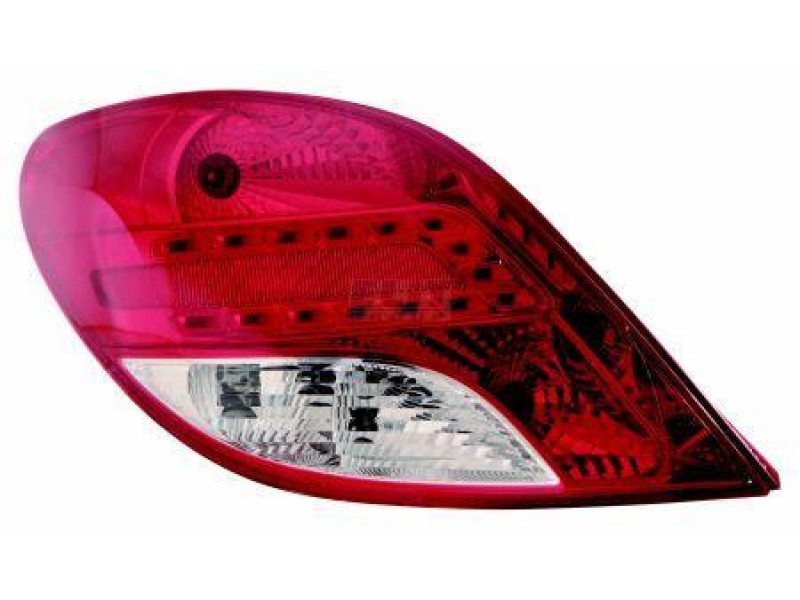 Ліхтар задній Peugeot 207 09-12 правий DEPO 9682S9