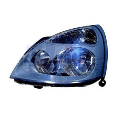Фара Renault Clio 2 01-05 права сіра рамка DEPO 7701057658