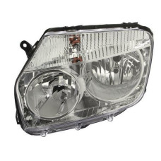 Фара Renault Duster 10-15 ліва ел.рег. хром рамка DEPO 260600069R