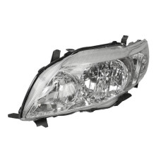 Фара Toyota Corolla e14 10-13 USA ліва ел./мех. рег. поворот білий DEPO 8117002D20