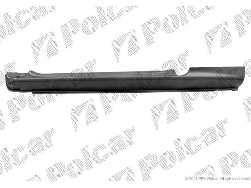 Поріг лівий Honda Civic хетчбек 3 дв. (EC/ED/EE), 10.87-09.91 (PL)