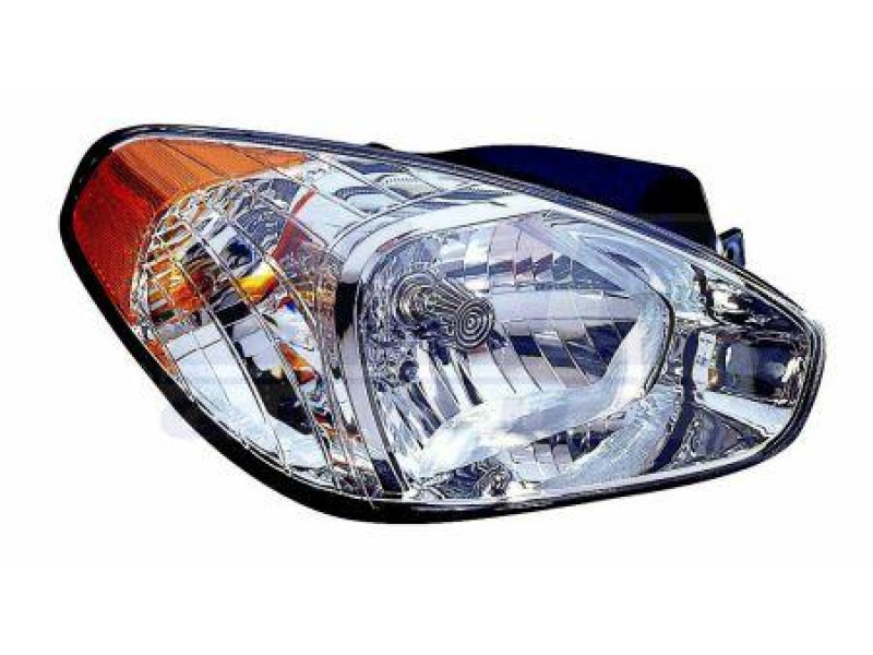 Фара передня права Hyundai Accent 06-10 жовтий. поворот мех.рег. DEPO 92102-OM000