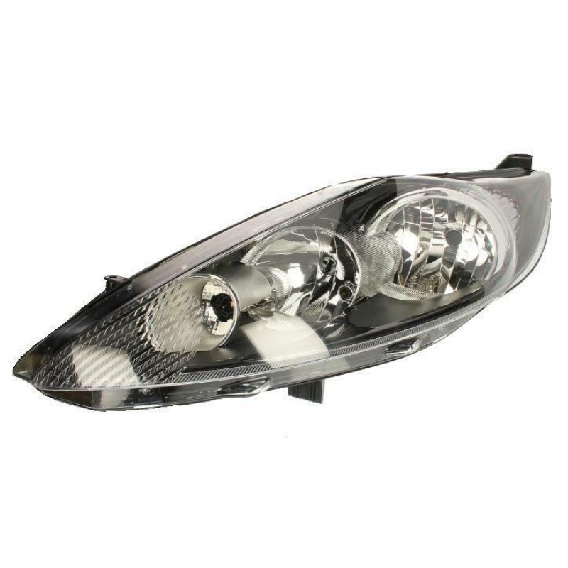 Фара Ford Fiesta 08-13 ліва ел.рег черн. рамка DEPO 1678066