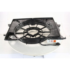 Дифузор вентилятора радіатора Hyundai Accent, Veloster 11-, i20 12-, Kia Rio 11- (Mobis) 253501W050