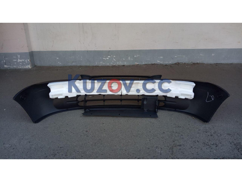 Бампер передній з наповнювачем Renault Kangoo 1997-2003 FPS 7701694499, чорний.