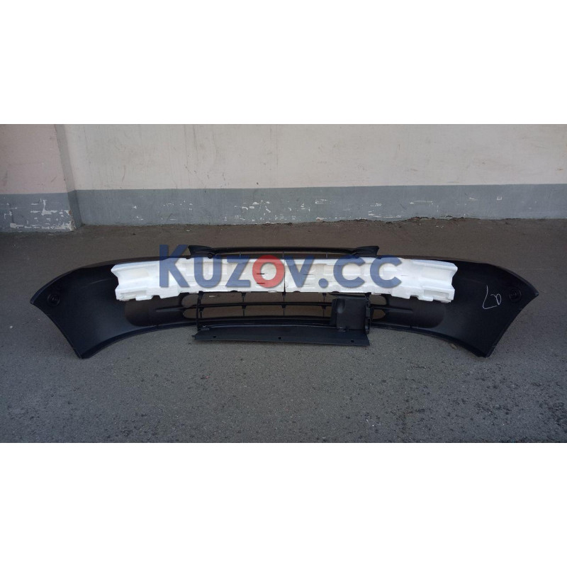 Бампер передній з наповнювачем Renault Kangoo 1997-2003 FPS 7701694499, чорний.