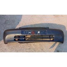 Бампер передній з наповнювачем Renault Kangoo 1997-2003 FPS 7701694499, чорний.