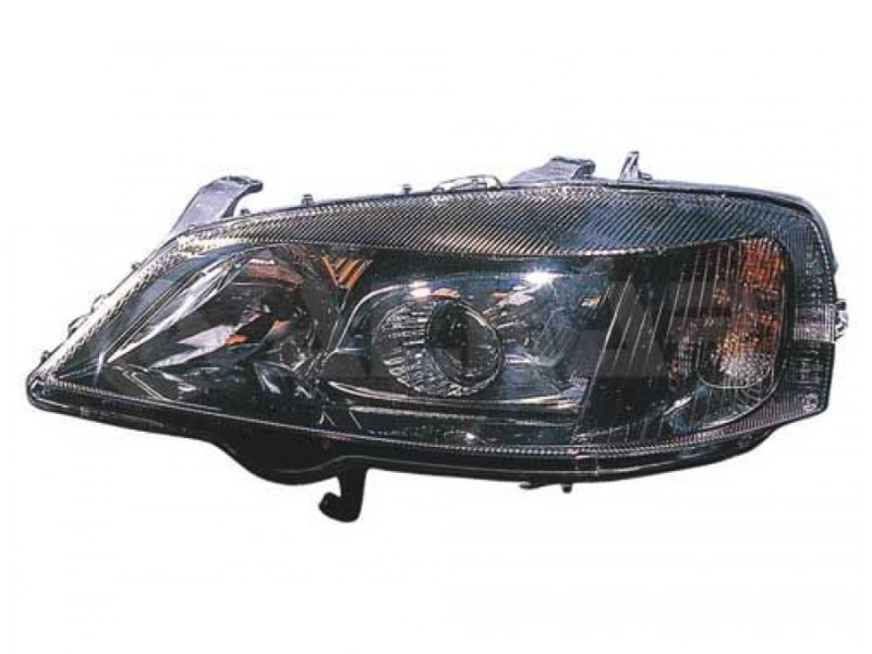 Фара права (електрорегулювання, чорна рамка) Opel Astra G 1998-2009 DEPO 93175744