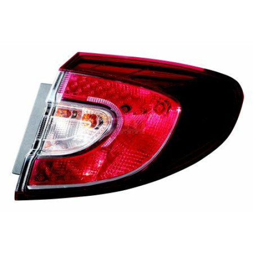 Ліхтар задній Renault Megane 3 Grande Tour 2009-2014 універсал правий зовнішній DEPO 265500010R