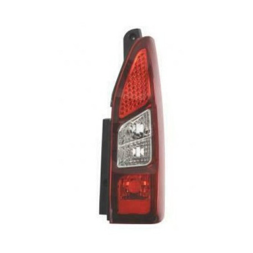 Ліхтар задній Citroen Berlingo 12 - правий червоно-чорний 1дв. DEPO 9677205080