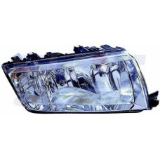 Фара Skoda Fabia 99-05 права хром. рамка DEPO 6Y1941016C1