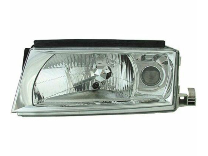 Фара Skoda Octavia 00-10 права без птф DEPO 1U1941016E