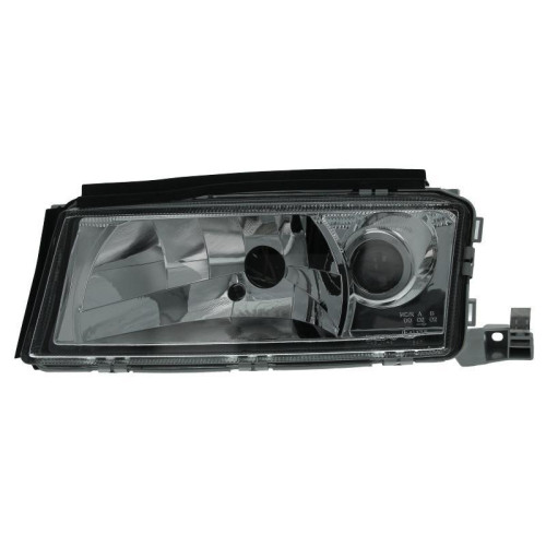 Фара Skoda Octavia 99-00 права H4/H3 ел.рег. DEPO 1EL-246021-05