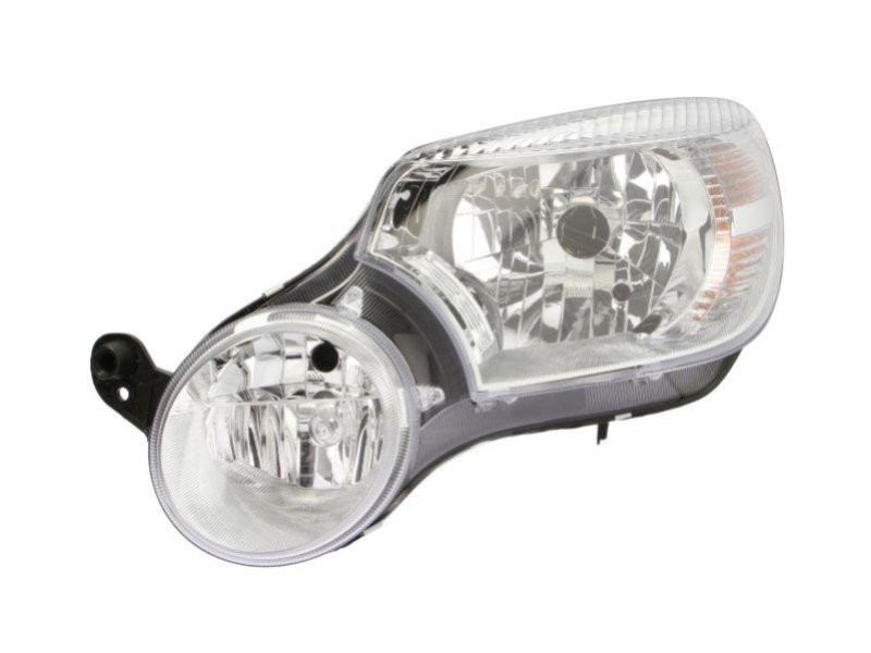 Фара Skoda Yeti 09-14 права з птф DEPO 5L1941018