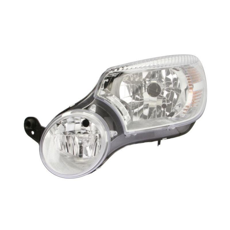 Фара Skoda Yeti 09-14 права з птф DEPO 5L1941018